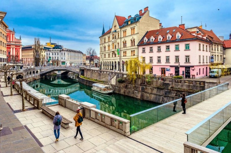 Ljubljana en Slovénie