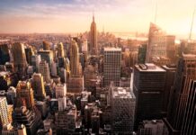 vue du ciel New-York