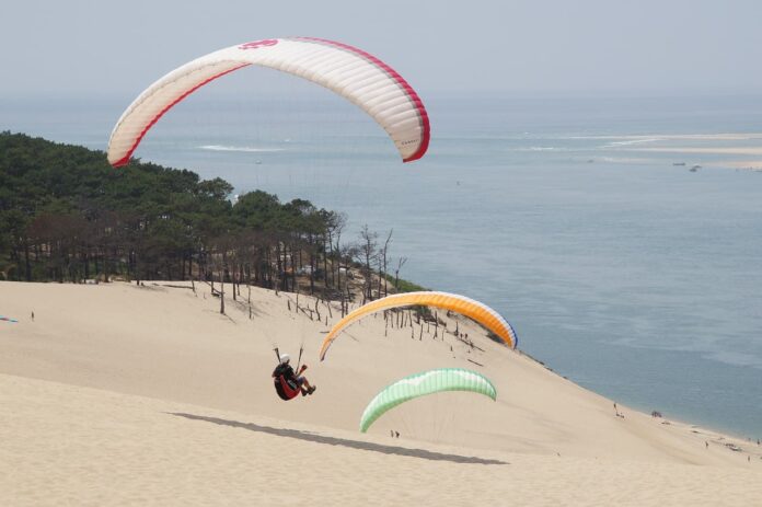 vacances en camping à la dune du Pilat